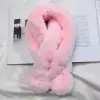A popular online neck scarf for women in winter, a Korean-style woolen scarf, a faux rabbit fur collar, a faux fur fur fur fur ball for autumn and winter Application Scenario